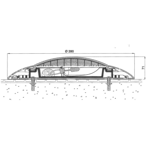        ABS- 100  Astralpool Extra Flat (Extra Plano) 12