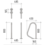      Evo Step Split 4 , AISI 316L