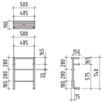     Evo Step Split 3 , AISI 304