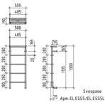      Evo Step Split 5 , AISI 316L