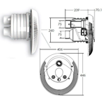    AquaViva WTB300T Kit,  AISI 316