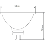    (LED) GU5.3 Camelion 7 JCDR/845